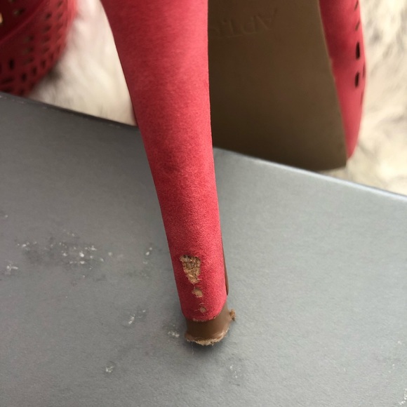 Apt 9 Coral Stilleto Heels - Picture 10 of 15